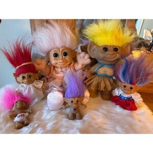 Vintage Troll Doll Lot